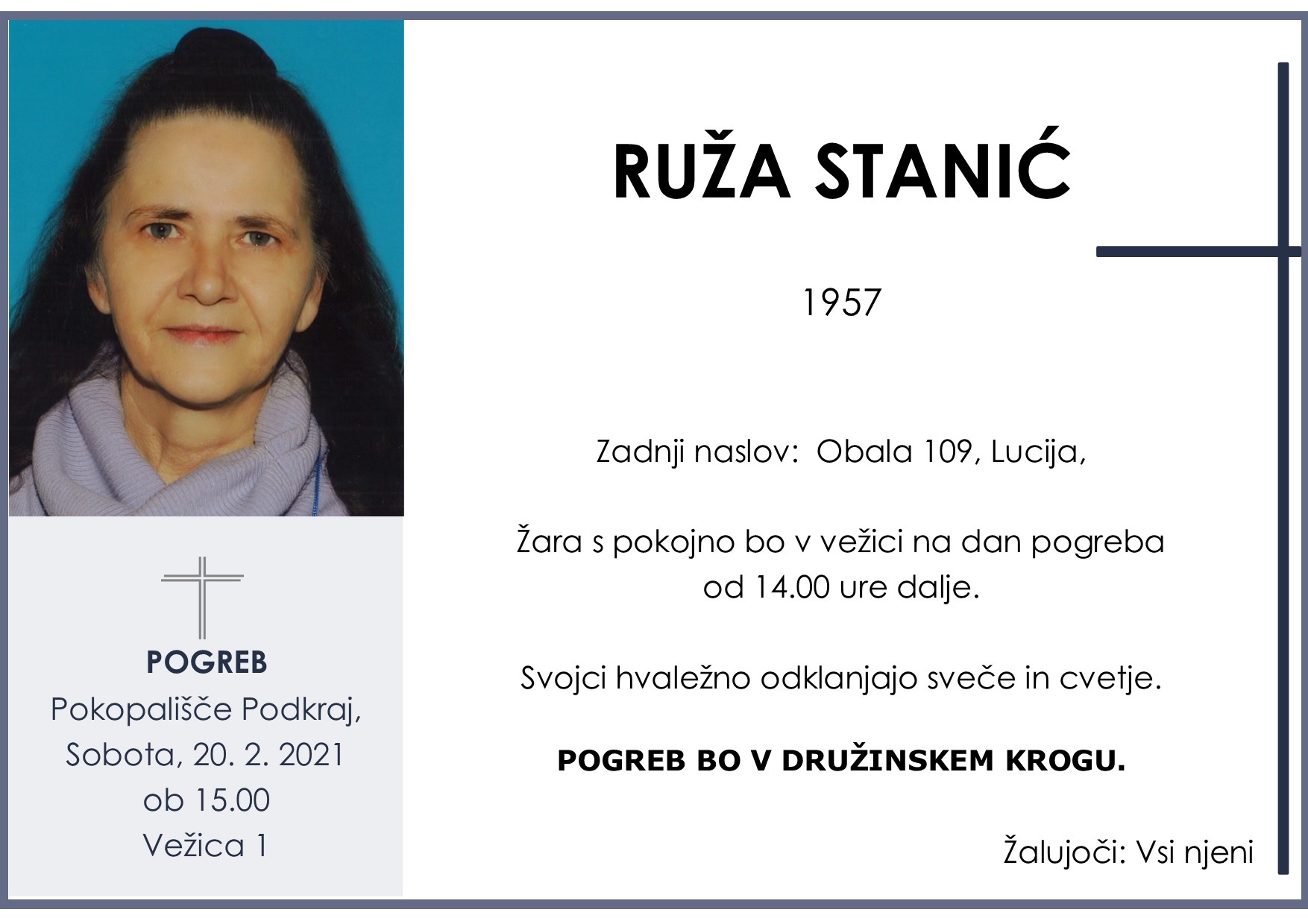 stanić ruža 1957